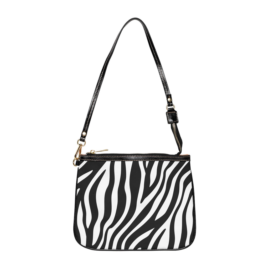 Chic Zebra Print Small Shoulder Bag, Trendy Crossbody Purse, Stylish Everyday Bag, Perfect Gift for Fashion Lovers, Animal Print Handbag - A Kingdom Lifestyle