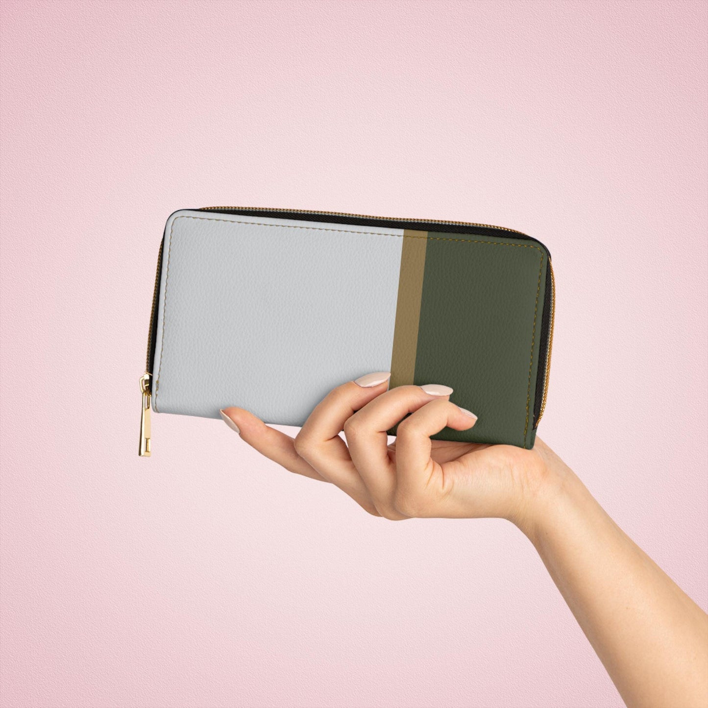 Elegant Zipper Wallet, Minimalist Coin Purse, Chic Travel Wallet, Perfect Gift for Her, Stylish Clutch for Any Occasion